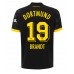 Tanie Strój piłkarski Borussia Dortmund Julian Brandt #19 Koszulka Wyjazdowej 2023-24 Krótkie Rękawy